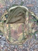 Рюкзак камуфляж оригинал, с 2-мя карманами - Field Pack, DPM, IRR, Transponder AJK. Б/у №3