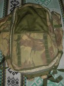 Рюкзак камуфляж оригинал, с 2-мя карманами - Field Pack, DPM, IRR, Transponder AJK. Б/у №64