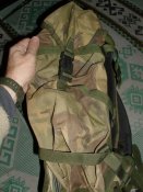 Рюкзак камуфляж оригинал, с 2-мя карманами - Field Pack, DPM, IRR, Transponder AJK. Б/у №64