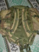 Рюкзак камуфляж оригинал, с 2-мя карманами - Field Pack, DPM, IRR, Transponder AJK. Б/у №64