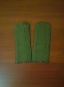 Погоны пехотные, МОС ВС СССР, ранние, сукно, 1 пара