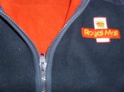 Флисовая кофта Royal Mail (Великобритания). Флис плотный | подстёжка | утеплитель. №34 р.M