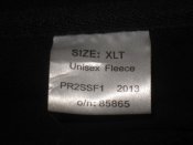 Лот№А1028 Куртка полиции Британии на флисе (чёрная) Unisex Fleece р. XLT (X-Large Tall) от 1 грн.