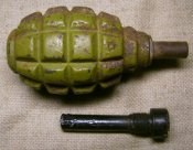 ММГ корпус гранаты Ф-1 (родной окрас.Клеймо)