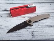 Складной нож от компании Kershaw. Модель Natrix Tan Blackwash (7007TANBW). Оригинал