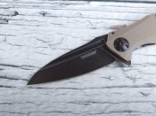 Складной нож от компании Kershaw. Модель Natrix Tan Blackwash (7007TANBW). Оригинал