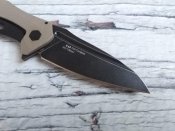 Складной нож от компании Kershaw. Модель Natrix Tan Blackwash (7007TANBW). Оригинал