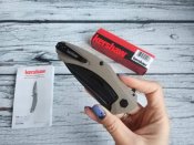 Складной нож от компании Kershaw. Модель Natrix Tan Blackwash (7007TANBW). Оригинал