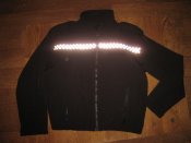 Лот №А1029 Куртка полиции Британии на флисе (чёрная) Unisex Fleece р. LR (Large Regular)