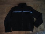 Лот №А1029 Куртка полиции Британии на флисе (чёрная) Unisex Fleece р. LR (Large Regular)