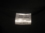 Лот №А1029 Куртка полиции Британии на флисе (чёрная) Unisex Fleece р. LR (Large Regular)