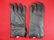 Кожаные перчатки армии Великобритании Gloves Combat MK II с утеплителем (Лот№16)