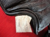 Кожаные перчатки армии Великобритании Gloves Combat MK II с утеплителем (Лот№16)