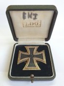 Железный крест 1 класса 1939 года клеймо L/13 в футляре.