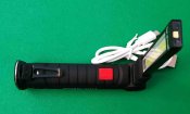 Фонарик портативный(светодиодный, раскладной, пять режимов и два цвета). USB. Блиц.