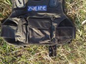 Чехол бронежилета полицейского Британии. (3)