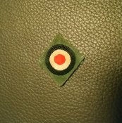 Кокарда на  пилотку Вермахта для рядового состава м40 (таблетка)