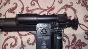 Кронштейн на 1ПН58 для установки дополнительного фонаря (черный)