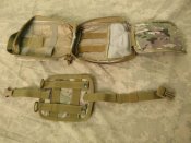 Аптечный быстросъемный подсумок с платформой MOLLE | Мультикам (1 шт.)