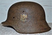 Немецкая каска М-42, 64р.