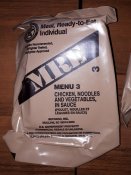 Сухий пайок Армії США Meal, Ready-to-Eat (4 шт.)