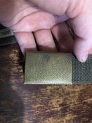 Бундес ремень брючный олива