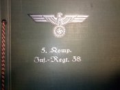 Альбом для фотографий «5. Komp. Inf.-Rgt. 38» + фотоуголки