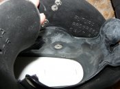 Ботинки горные трекинговые Raichle Швейцария пластик. вставки кожа size UK6,5W EU40.5