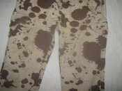 Брюки в камуфляже Клякса. Штаны милитари р.34, 100% cotton