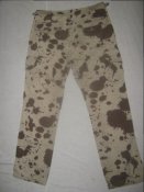 Брюки в камуфляже Клякса. Штаны милитари р.34, 100% cotton