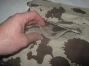 Брюки в камуфляже Клякса. Штаны милитари р.34, 100% cotton