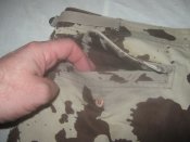 Брюки в камуфляже Клякса. Штаны милитари р.34, 100% cotton
