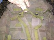 Рюкзак камуфляж оригинал, с 2-мя карманами семейства Берген - Rucksack DPM. Б/у Bergen №7