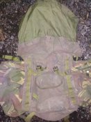 Рюкзак камуфляж оригинал, с 2-мя карманами семейства Берген - Rucksack DPM. Б/у Bergen №7