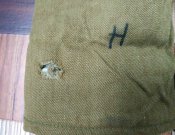 Рукавицы офицерские, зимние, натуральная овчина(зеленые).
