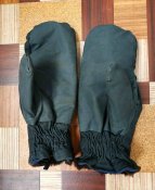 Рукавицы армейские стрелковые, зимние, натуральная овчина(черные). Блиц.