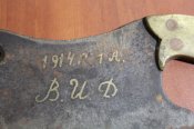 тесак царского времени 1914г. 1А
