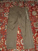 Брюки Gore-Tex однотонные олива - армия Австрии. Штаны мембранные р.96-100/3-4 (лот №8)