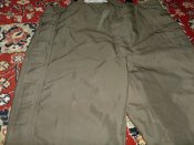 Брюки Gore-Tex однотонные олива - армия Австрии. Штаны мембранные р.88-92/III-IV (лот №13)