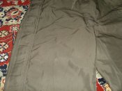 Брюки Gore-Tex однотонные олива - армия Австрии. Штаны мембранные р.88-92/III-IV (лот №13)