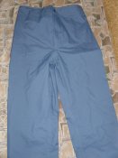 Новые брюки Gore-Tex однотонные синие RAF AIR - армия Великобритании. Штаны мембранные 90/104/120