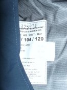 Новые брюки Gore-Tex однотонные синие RAF AIR - армия Великобритании. Штаны мембранные 90/104/120