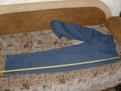 Новые брюки Gore-Tex однотонные синие RAF AIR - армия Великобритании. Штаны мембранные 90/104/120