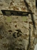 Китель (рубашка) в цифровом пустынном камуфляже Digital Desert (USA). Б/у.