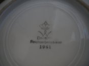 Чайное блюдце RAD (Reichsarbeitsdienst), Bavaria 1941