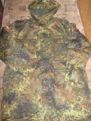 Новая камуфляжная парка Flecktarn армии Bundeswehr - Gr.14 185-195/105. Куртка с капюшоном флектарн
