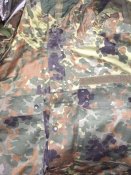 Новая камуфляжная парка Flecktarn армии Bundeswehr - Gr.14 185-195/105. Куртка с капюшоном флектарн