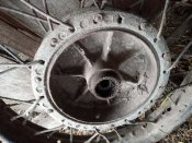 колесо мотоцикла