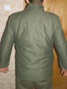 Парка с зимней меховой подстёжкой - новая, оригинал, Греция. Куртка олива р.6070/8494 №1