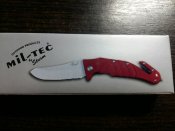 Ніж Red Knife With Clip Mil-Tec. Новий товар.